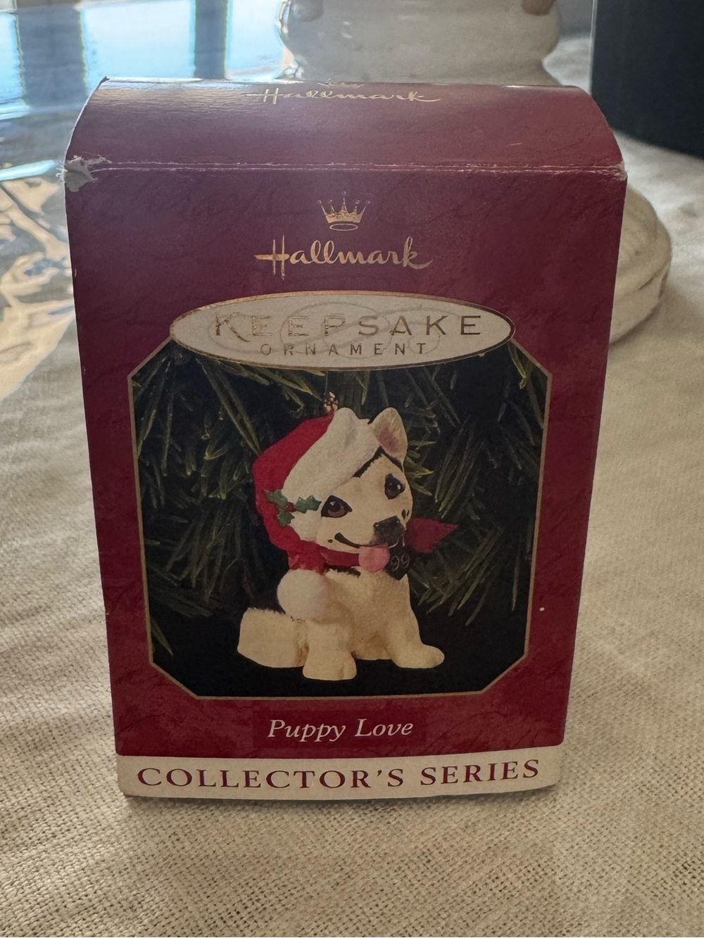 Hallmark Puppy Love German Shepherd Ornament NIB